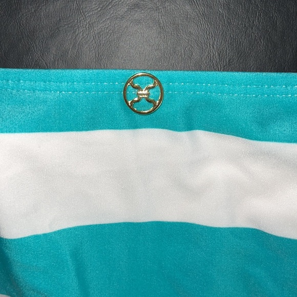 ViX by Paula Hermanny Cosmo Ring Full Turquoise Bikini Bottoms Sz S - NWT! - Picture 6 of 12